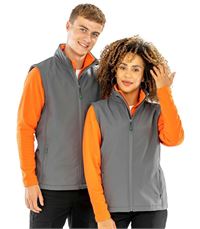 GILET SOFTSHELL IN MATERIALE RICICLATO